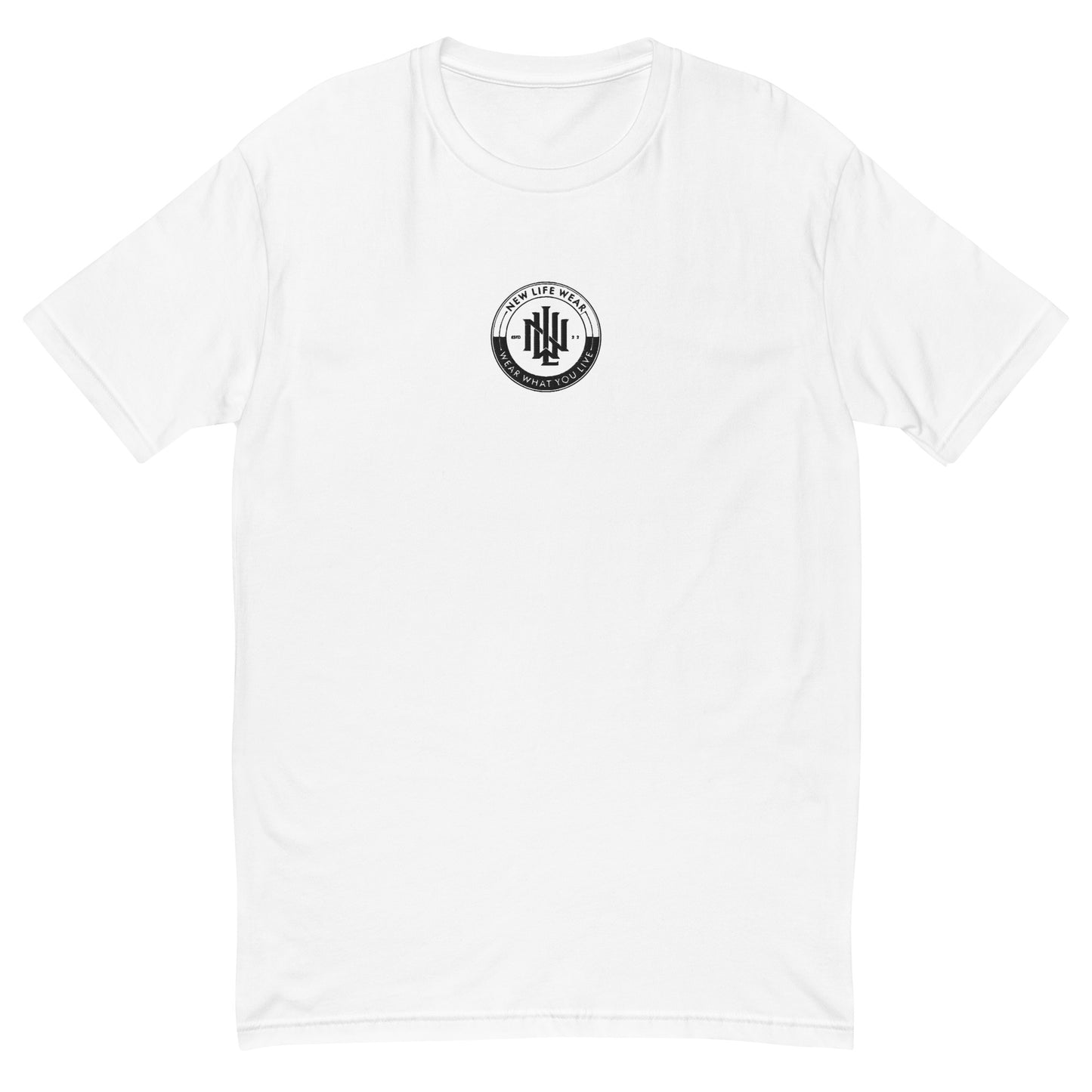 Brand Short Sleeve T-shirt BLK EMB copy