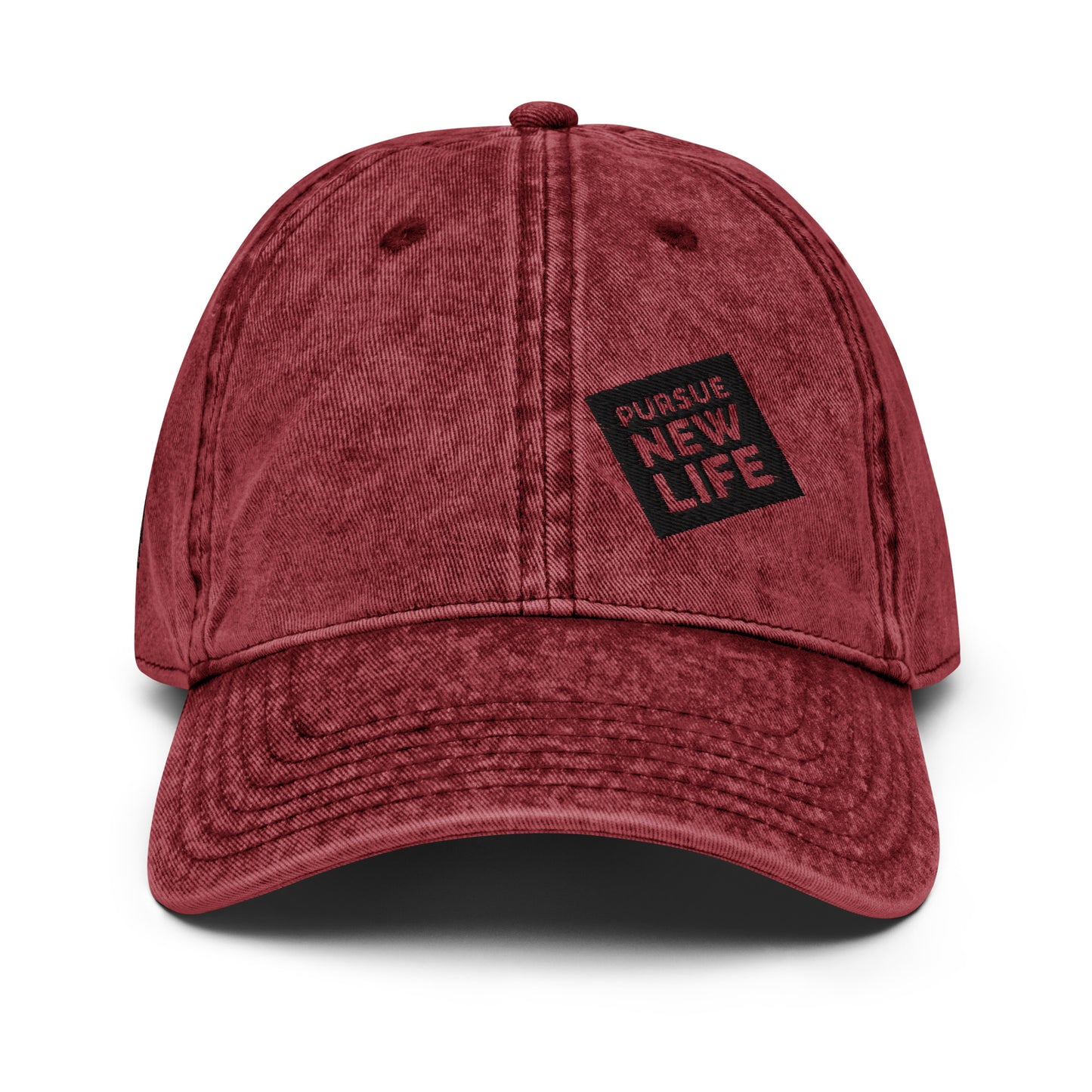 PURSUE NEW LIFE Vintage Cotton Twill Dad Cap