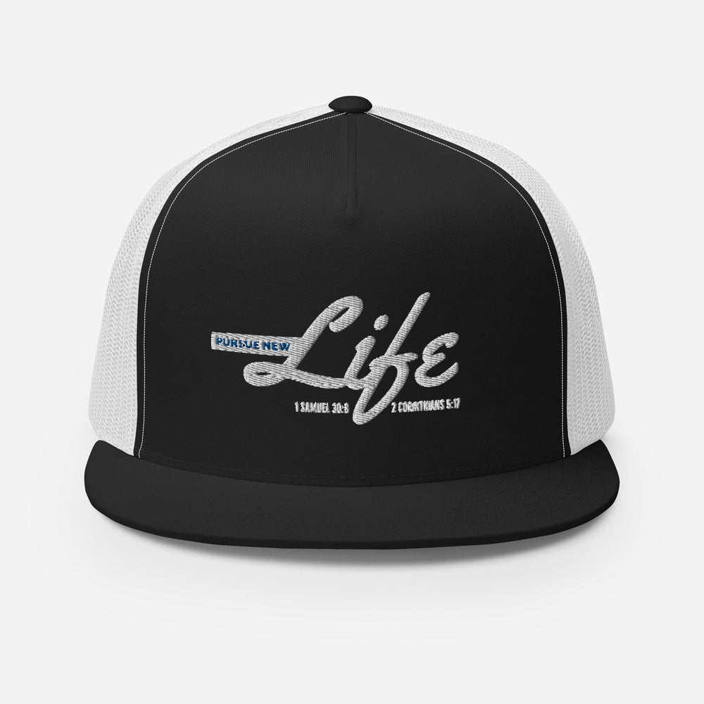 PURSUE NEW LIFE Trucker Cap - EMB