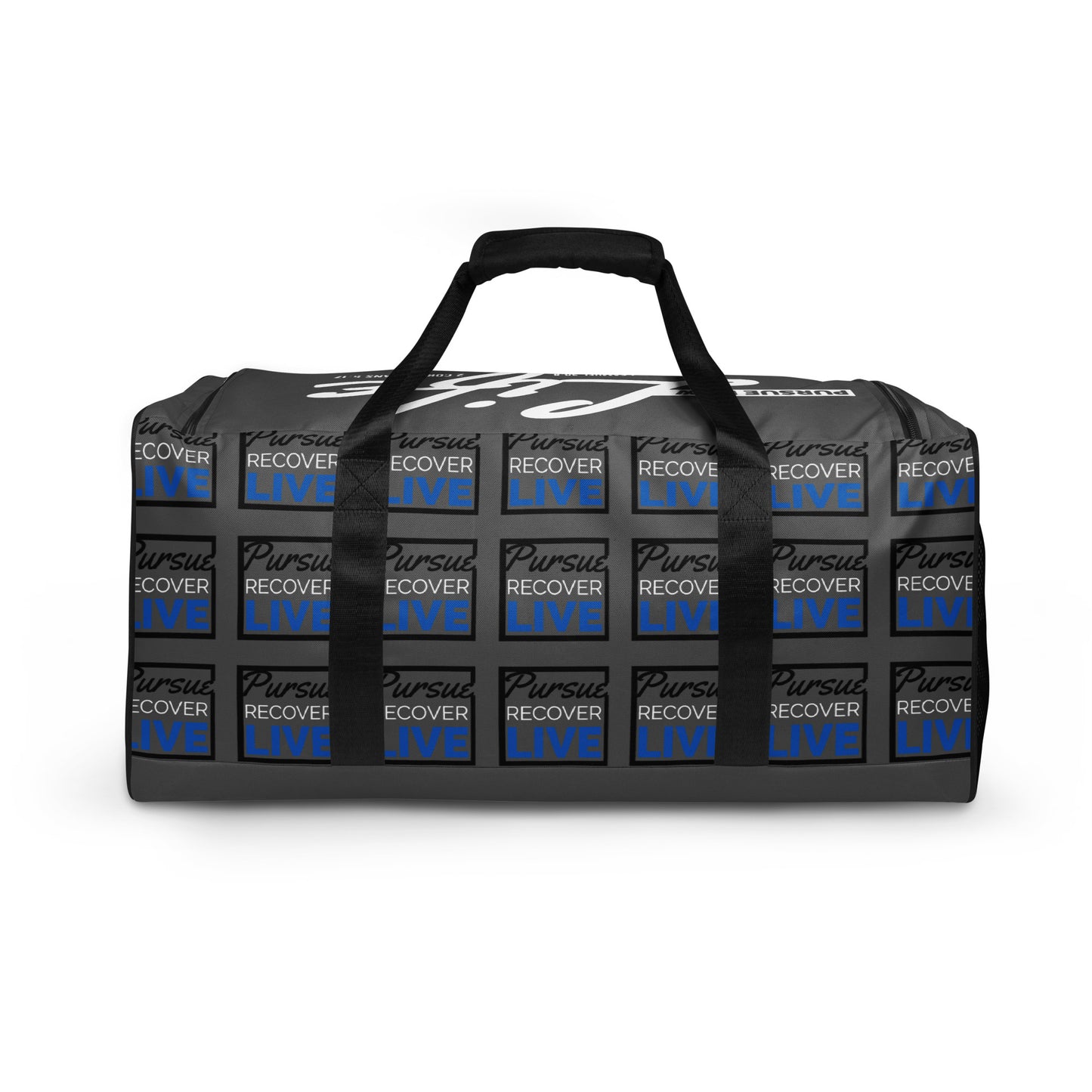 PURSUE RECOVER LIVE Duffle bag BRND