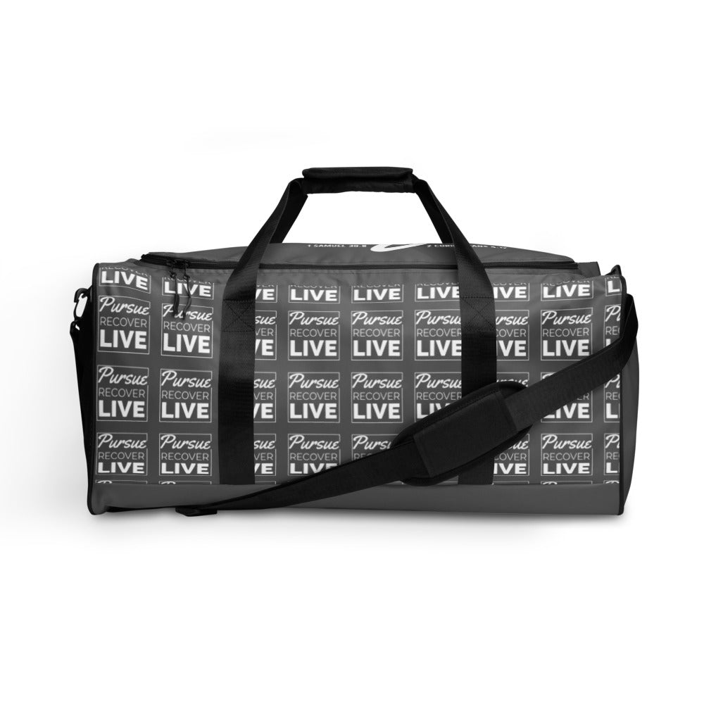 PURSUE RECOVER LIVE Duffle bag GREY