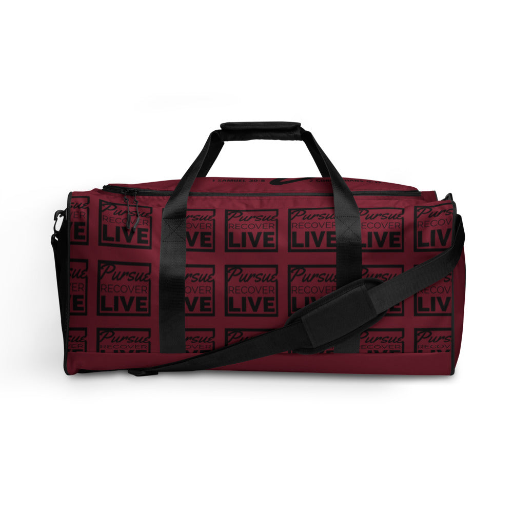 PURSUE RECOVER LIVE Duffle bag BRG BLK