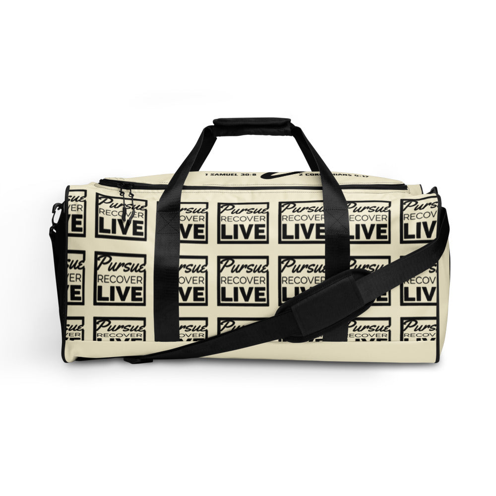 PURSUE RECOVER LIVE Duffle bag TAN