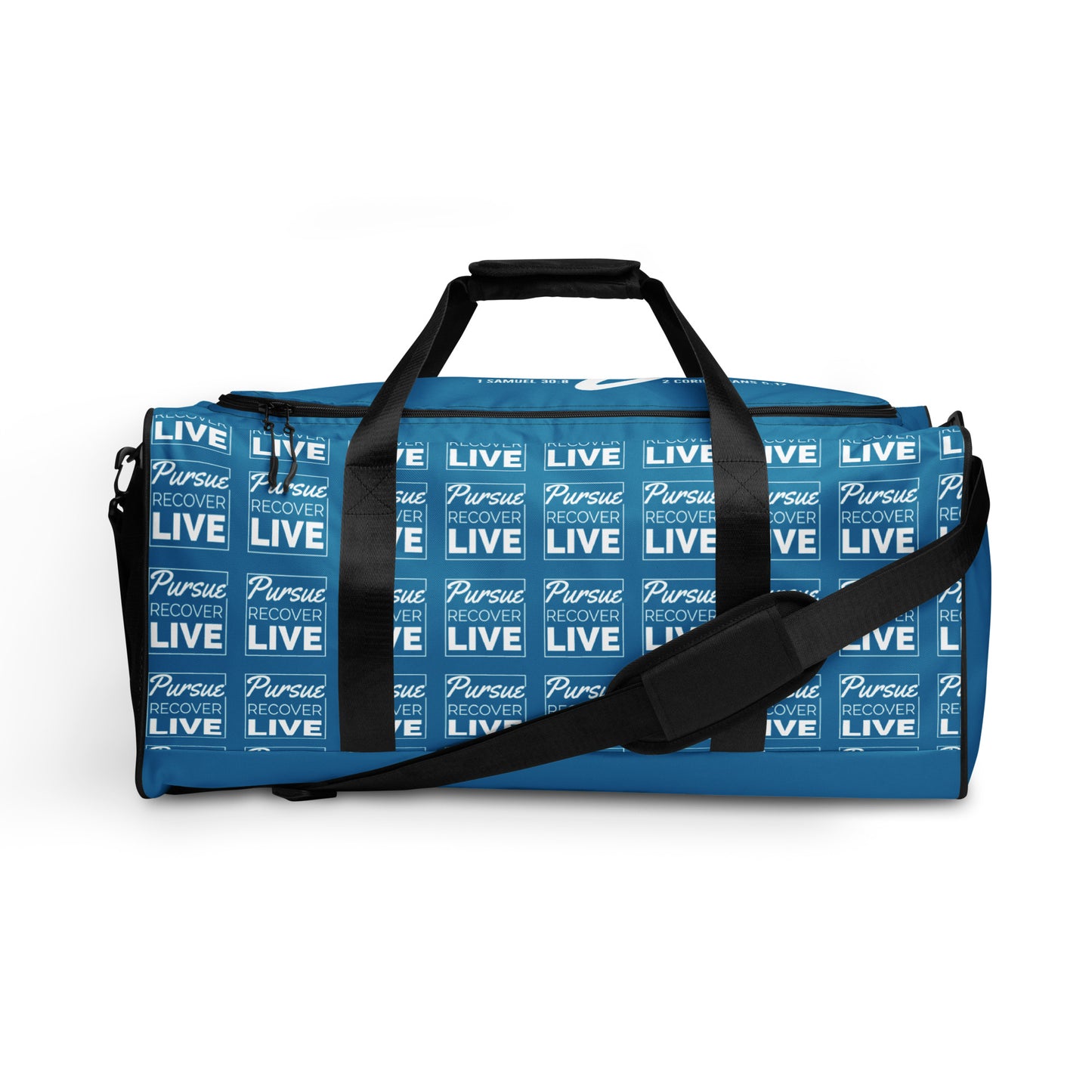 PURSUE RECOVER LIVE AQUA Duffle