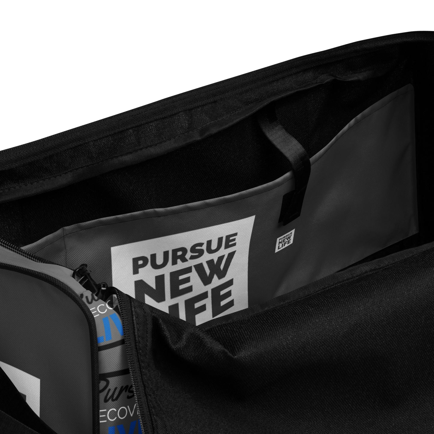 PURSUE RECOVER LIVE Duffle bag BRND