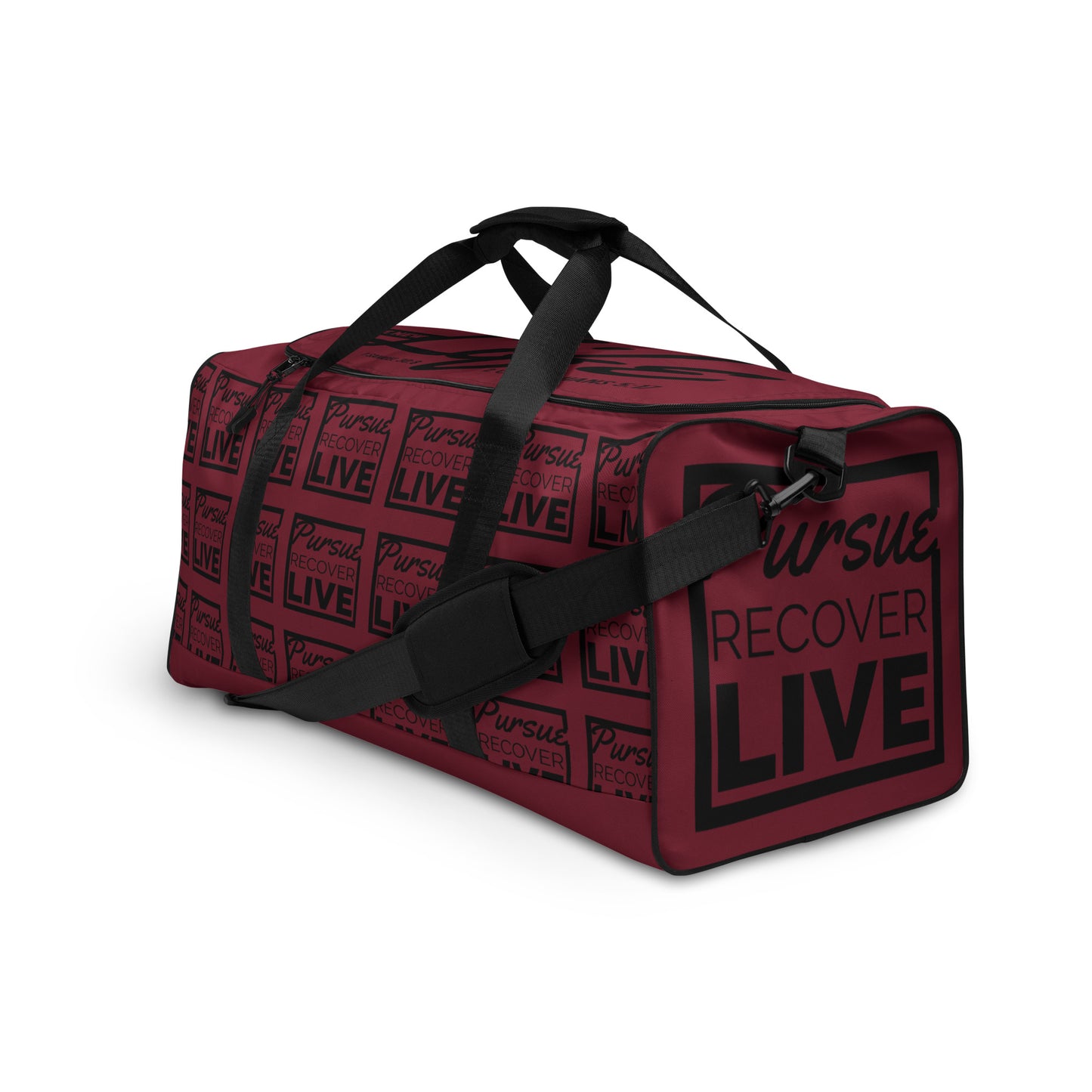 PURSUE RECOVER LIVE Duffle bag BRG BLK