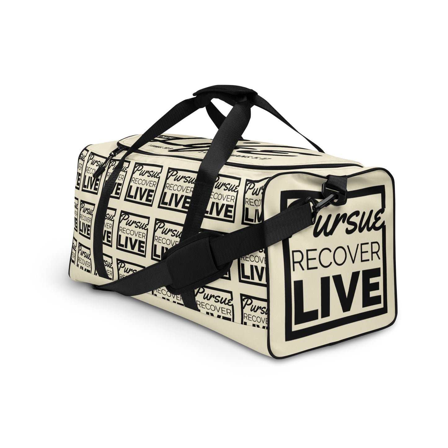 PURSUE RECOVER LIVE Duffle bag TAN