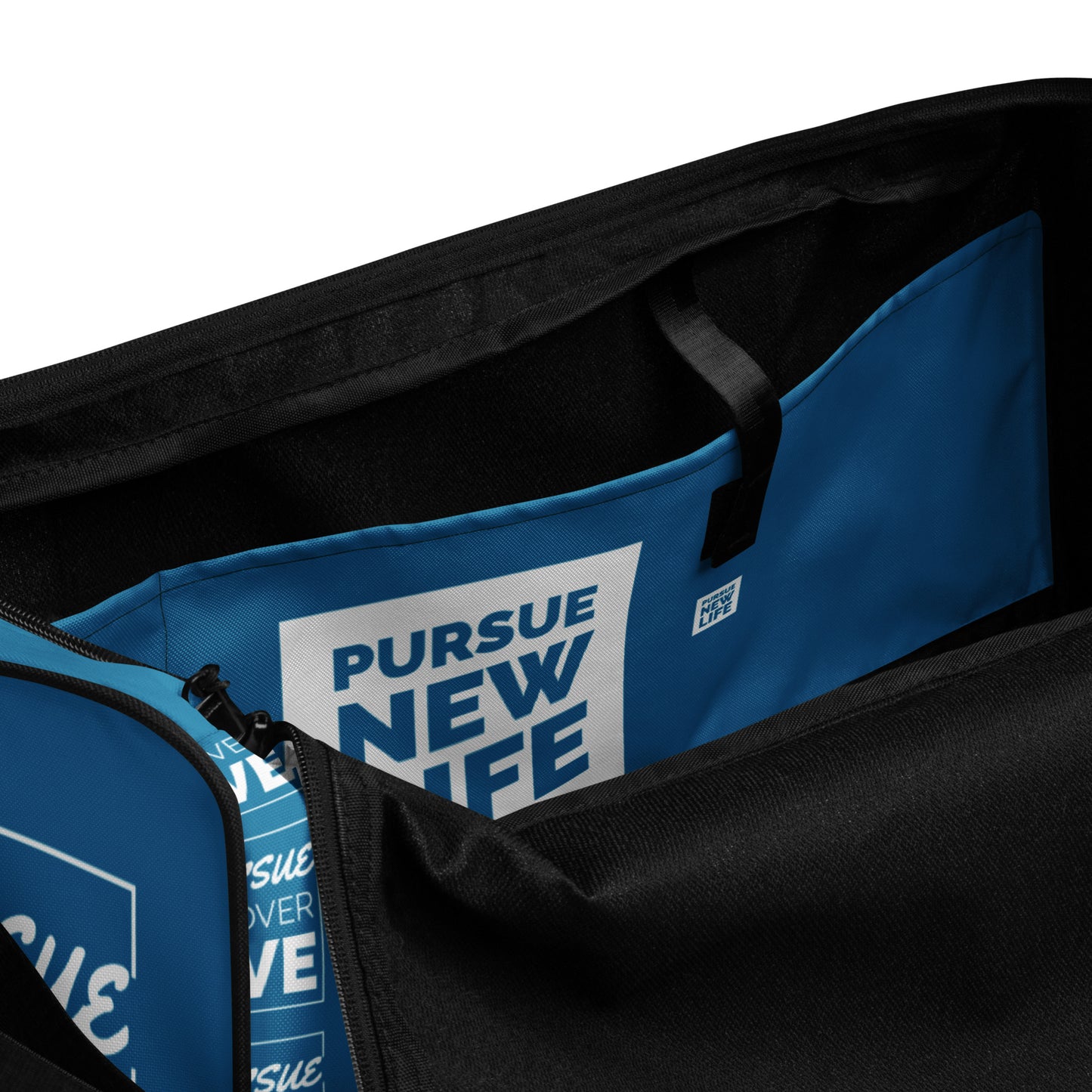 PURSUE RECOVER LIVE AQUA Duffle