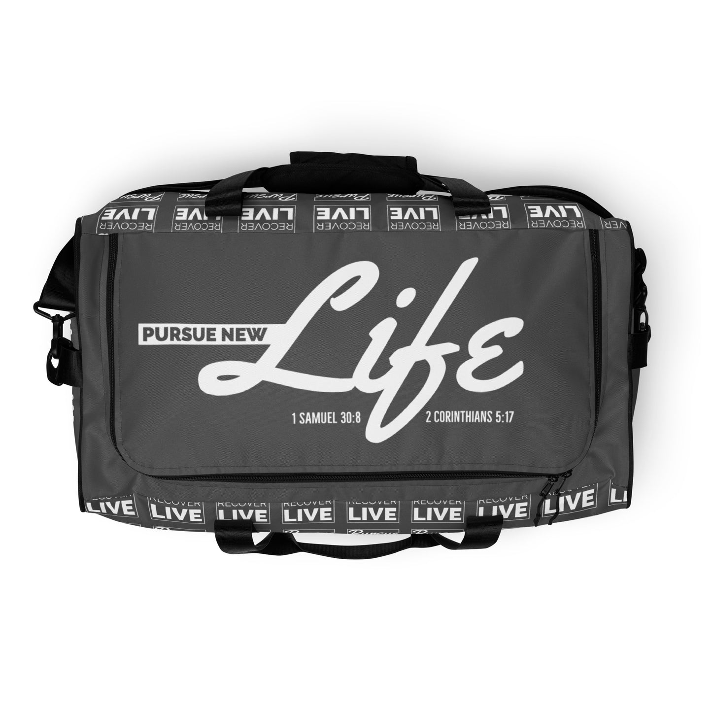 PURSUE RECOVER LIVE Duffle bag GREY