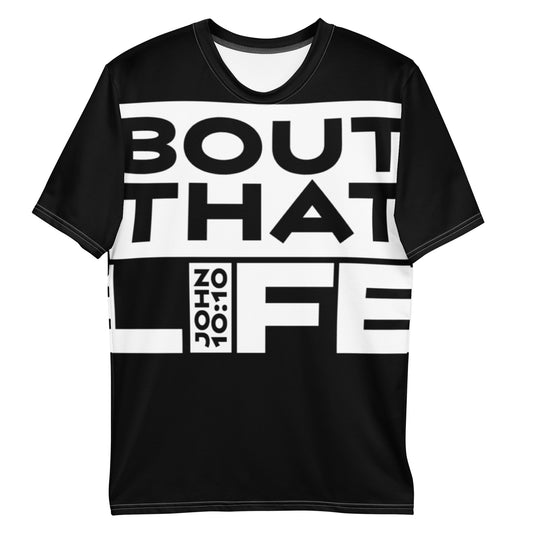 BOUT THAT JOHN 10:10 LIFE FULL BODY JERSEY TEE