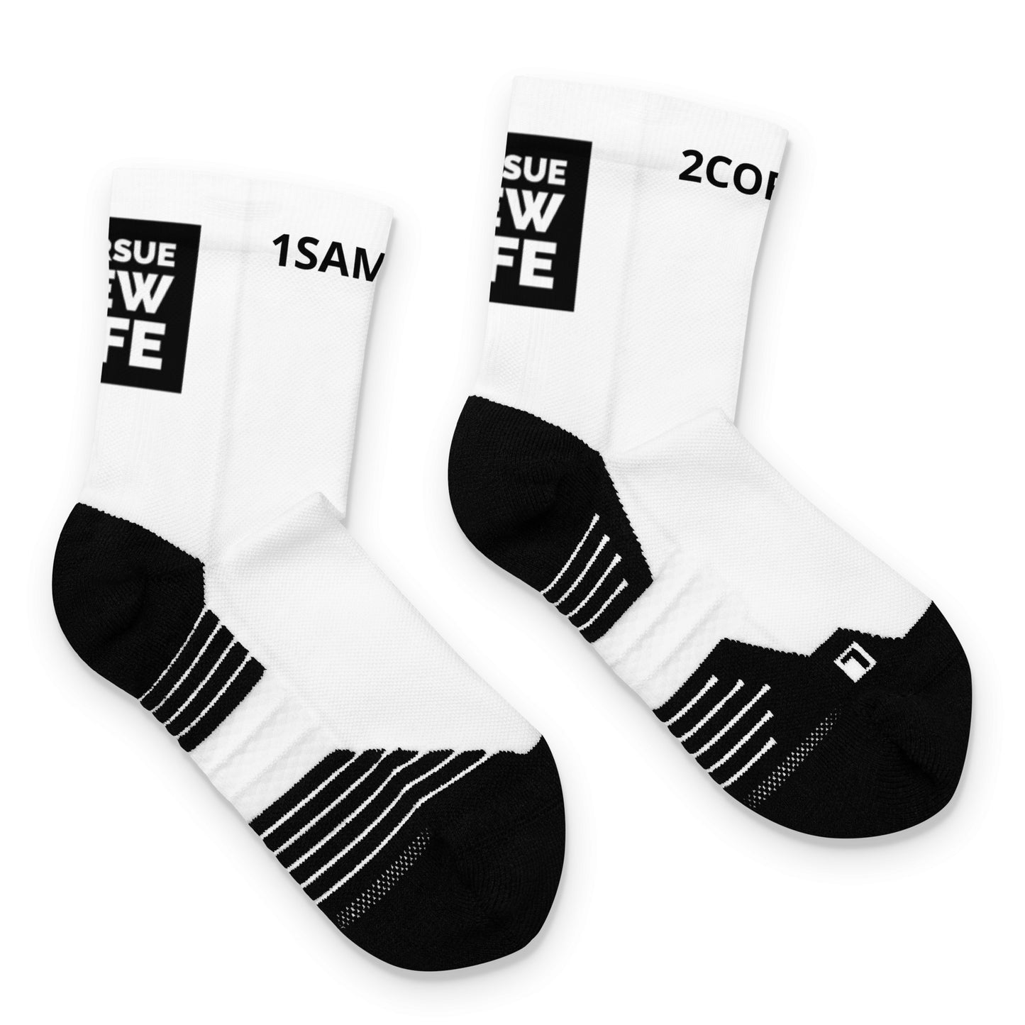 1 SAM 30:4 2 COR 5:17 ANKLE VERSE SOCKS