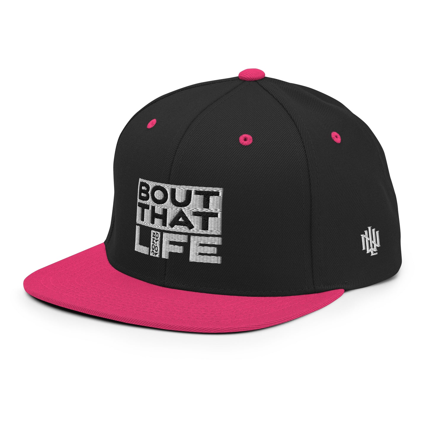 BOUT THAT JOHN 10:10 LIFE Carolina Rim Snapback