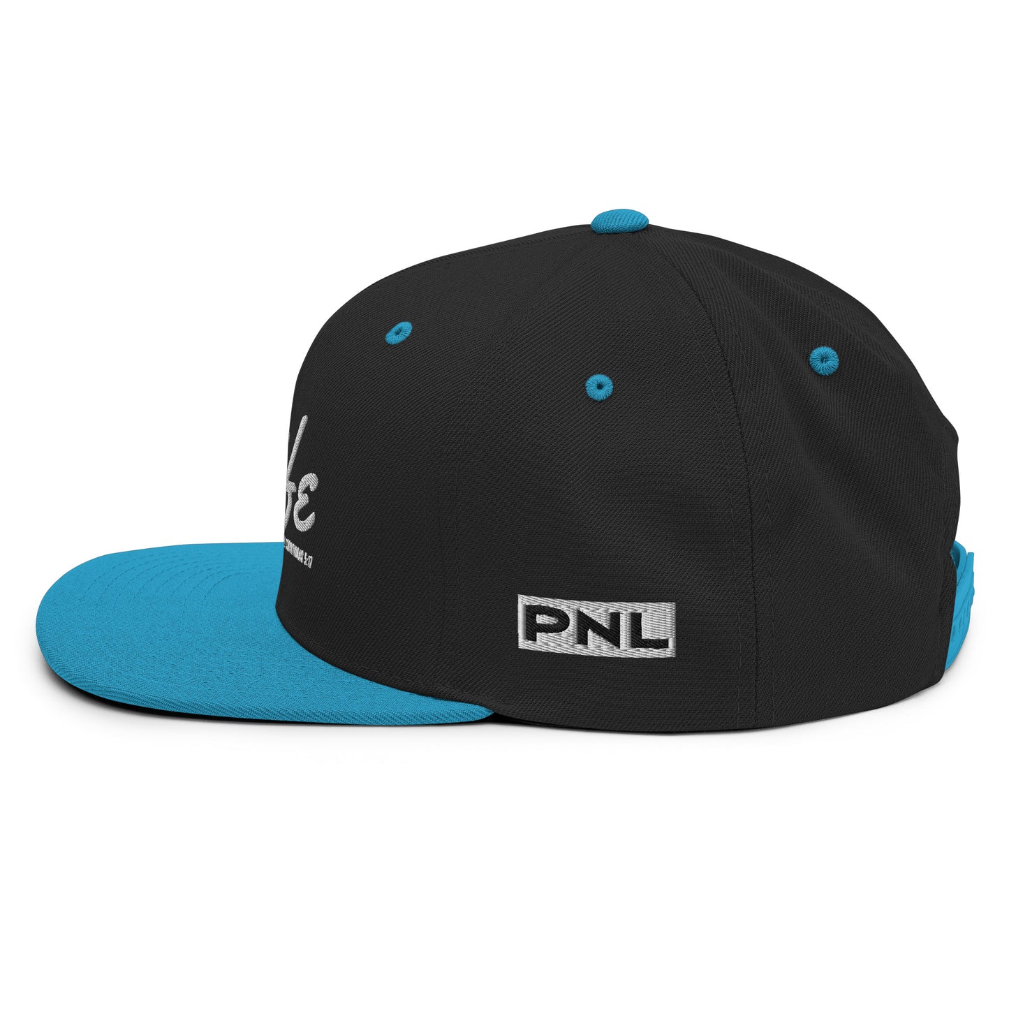 PURSUE NEW LIFE Snapback - WHT-BLK EMB