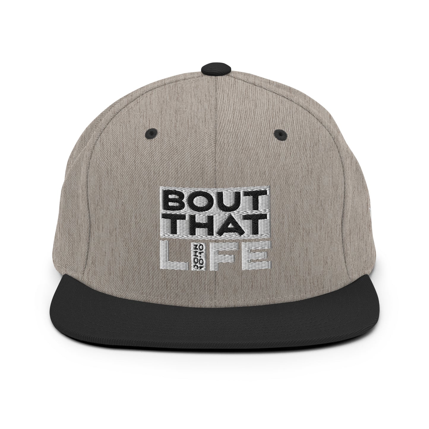 BOUT THAT JOHN 10:10 LIFE Carolina Rim Snapback