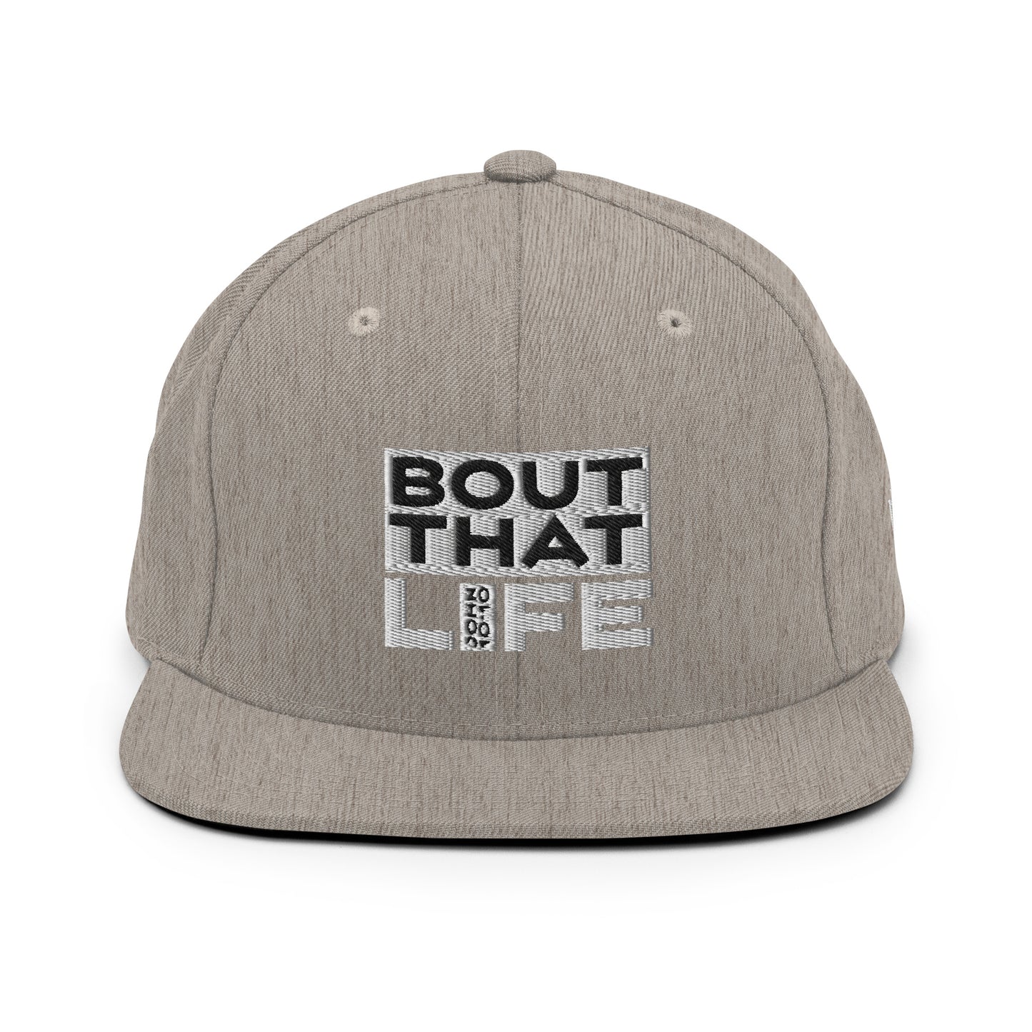 BOUT THAT JOHN 10:10 LIFE Carolina Rim Snapback