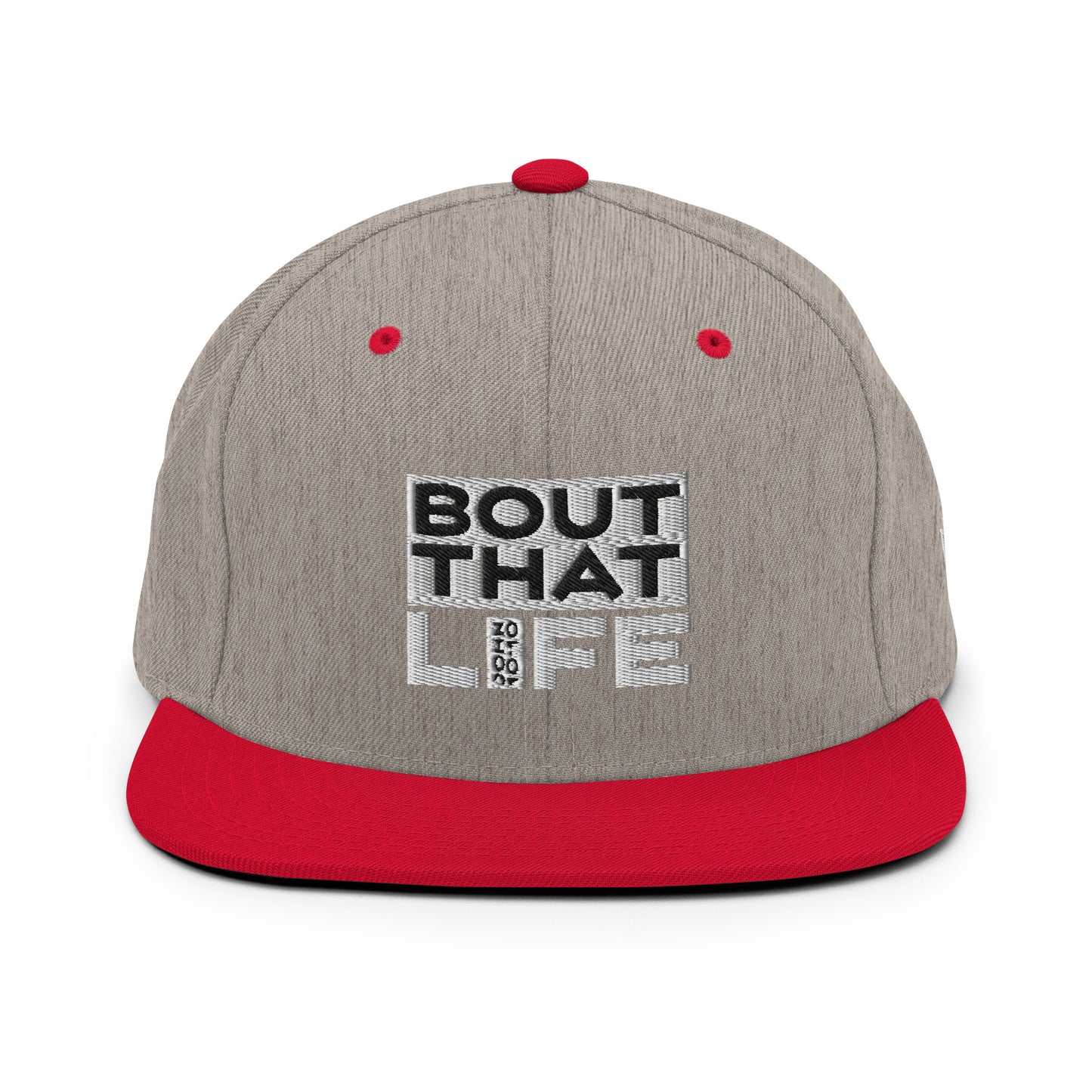 BOUT THAT JOHN 10:10 LIFE Carolina Rim Snapback