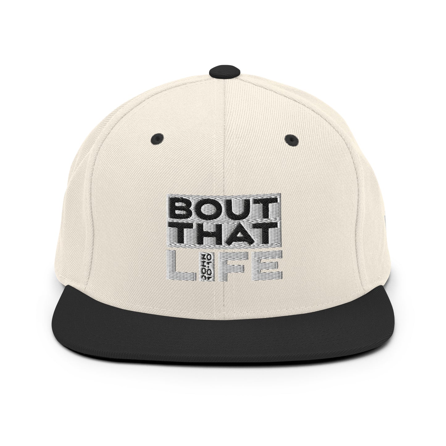 BOUT THAT JOHN 10:10 LIFE Carolina Rim Snapback