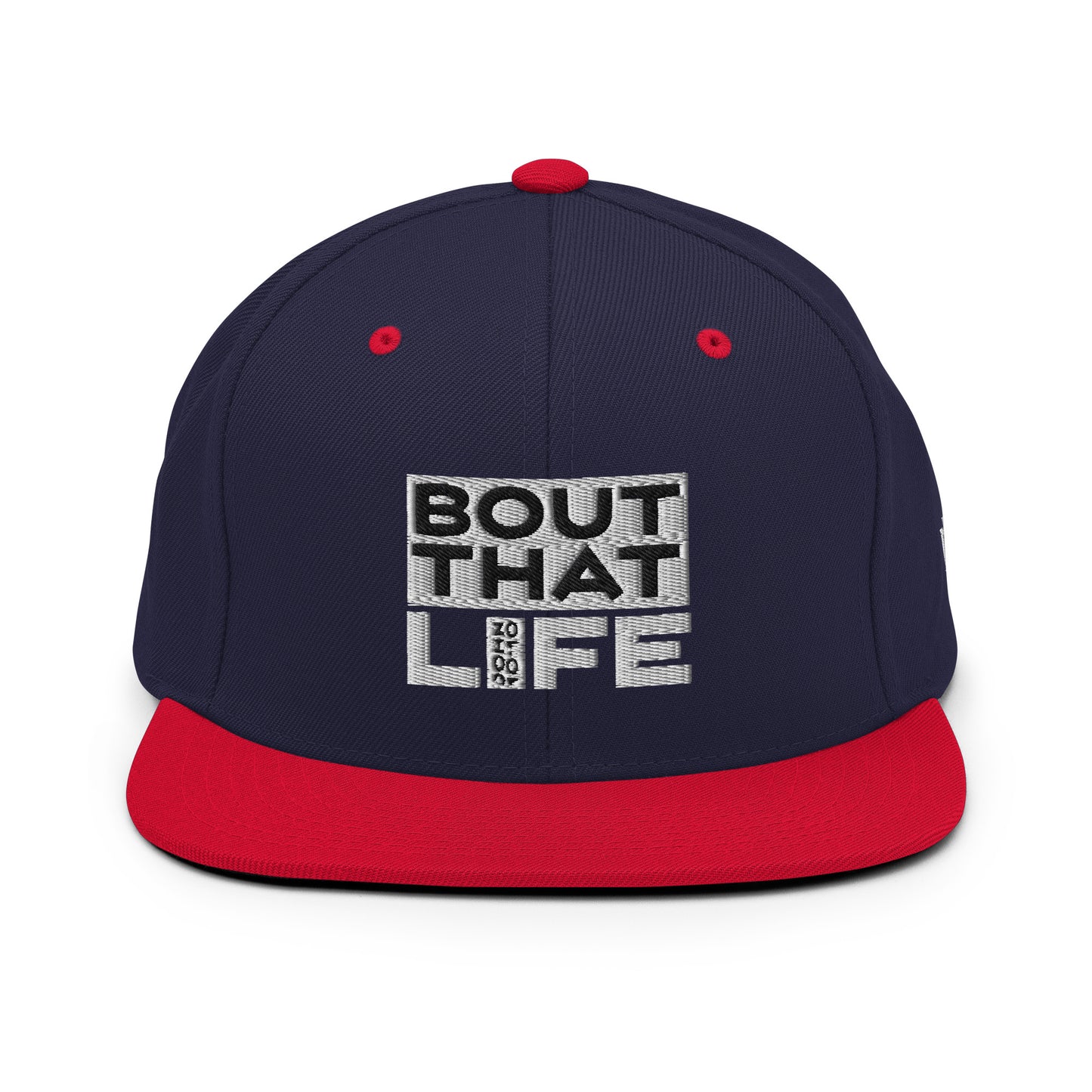 BOUT THAT JOHN 10:10 LIFE Carolina Rim Snapback