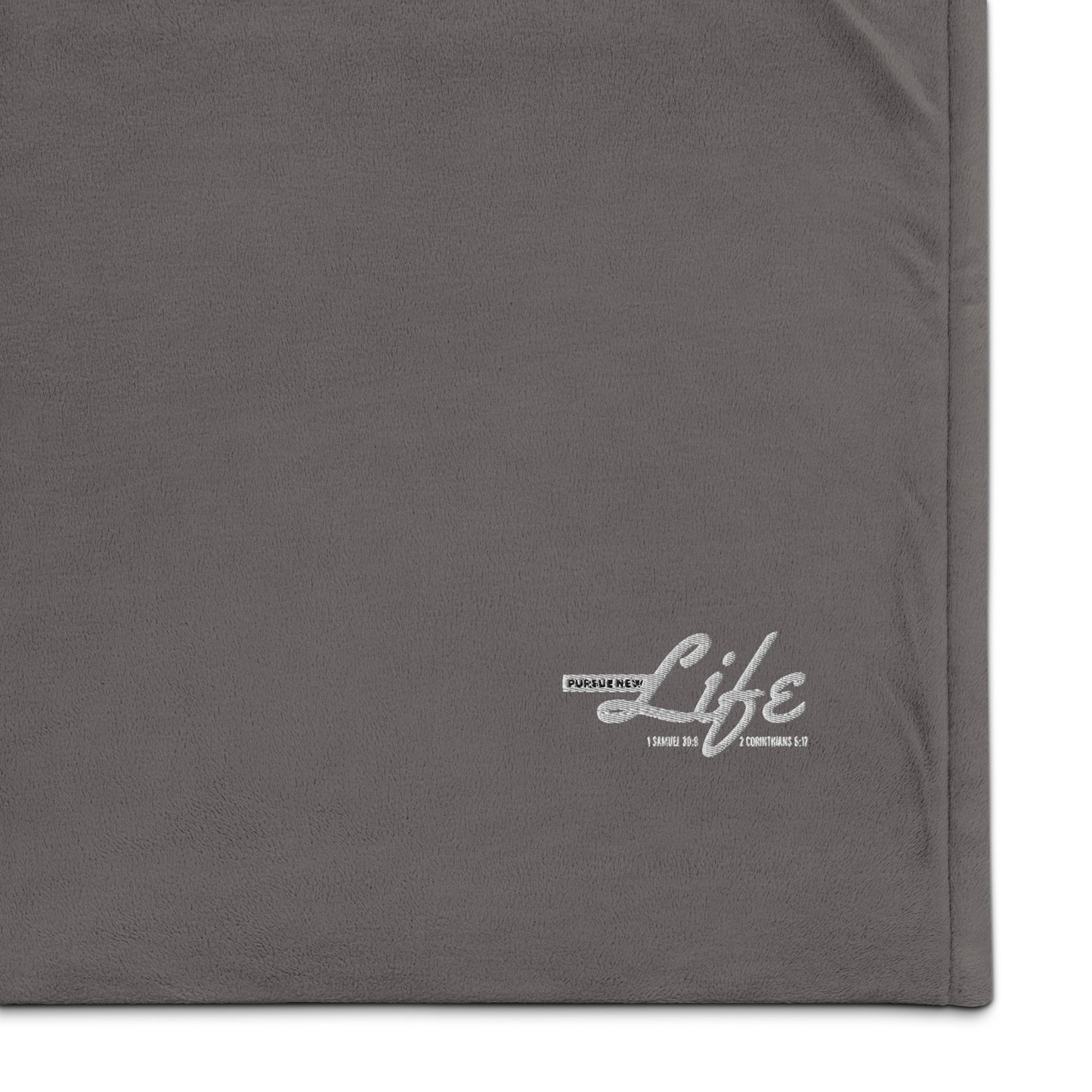 Pursue New Life Premium sherpa blanket