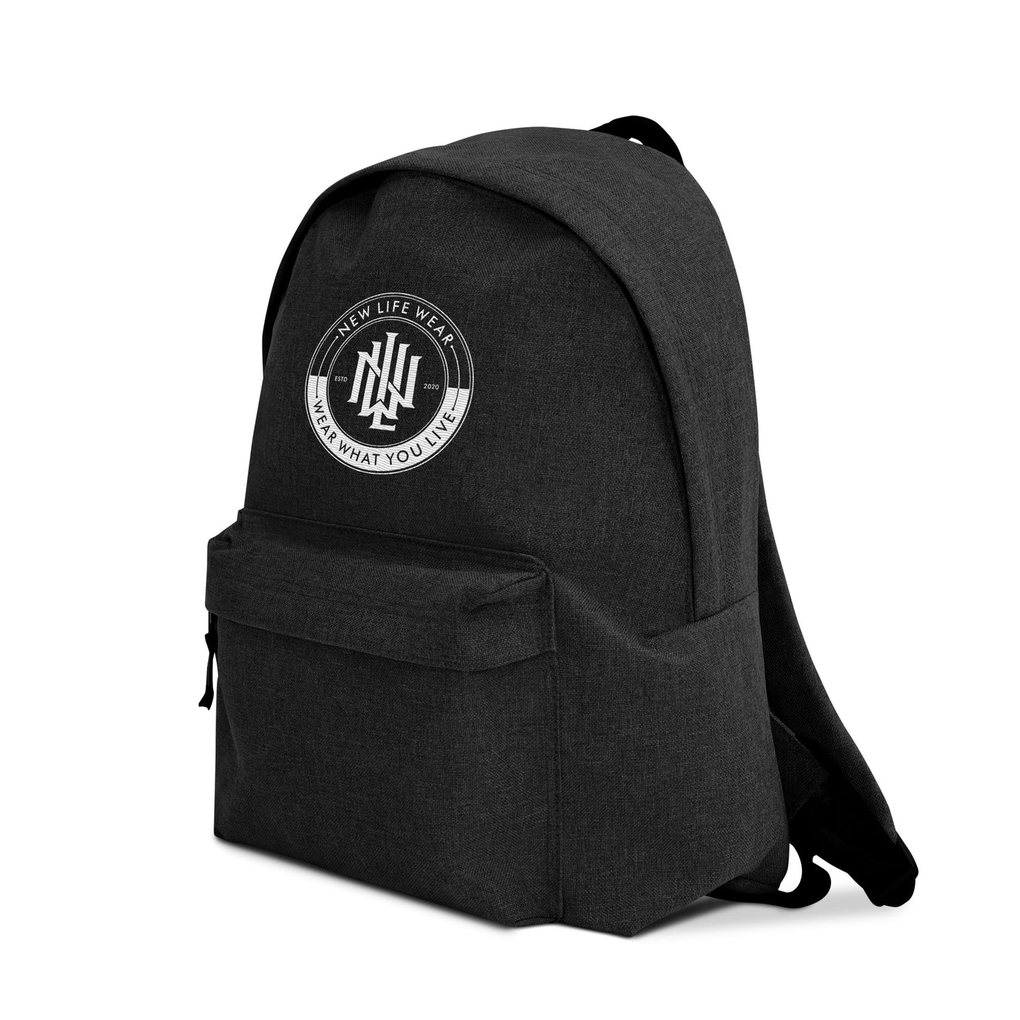 BRAND LOGO Embroidered Backpack