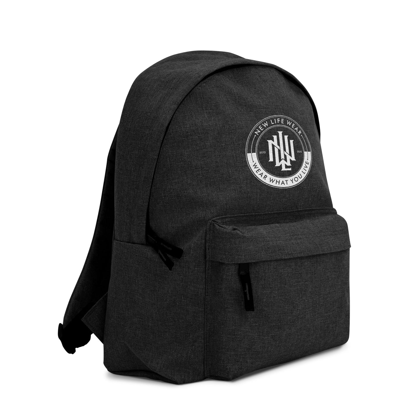 BRAND LOGO Embroidered Backpack