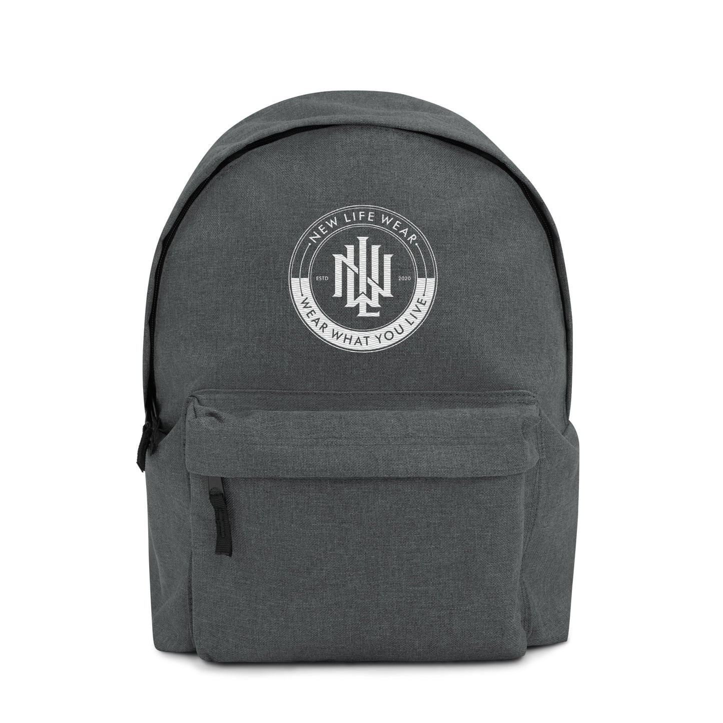 BRAND LOGO Embroidered Backpack