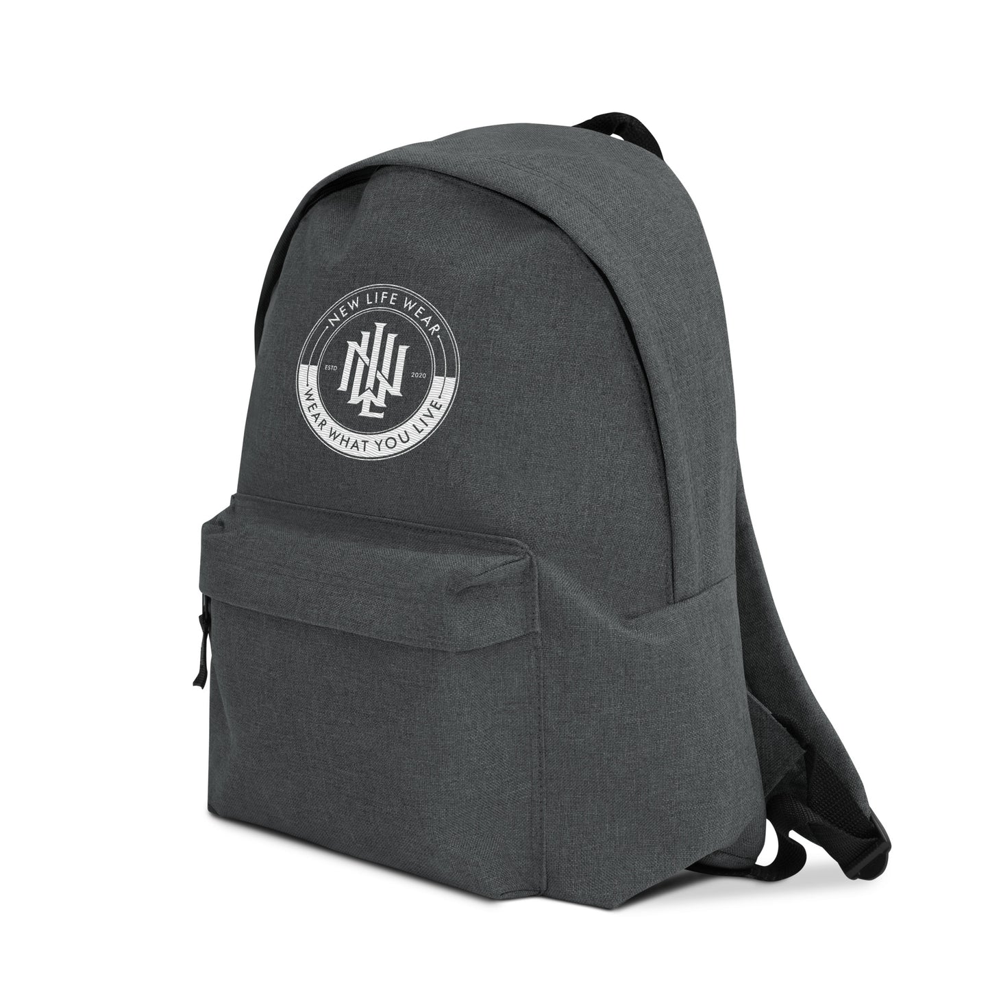 BRAND LOGO Embroidered Backpack