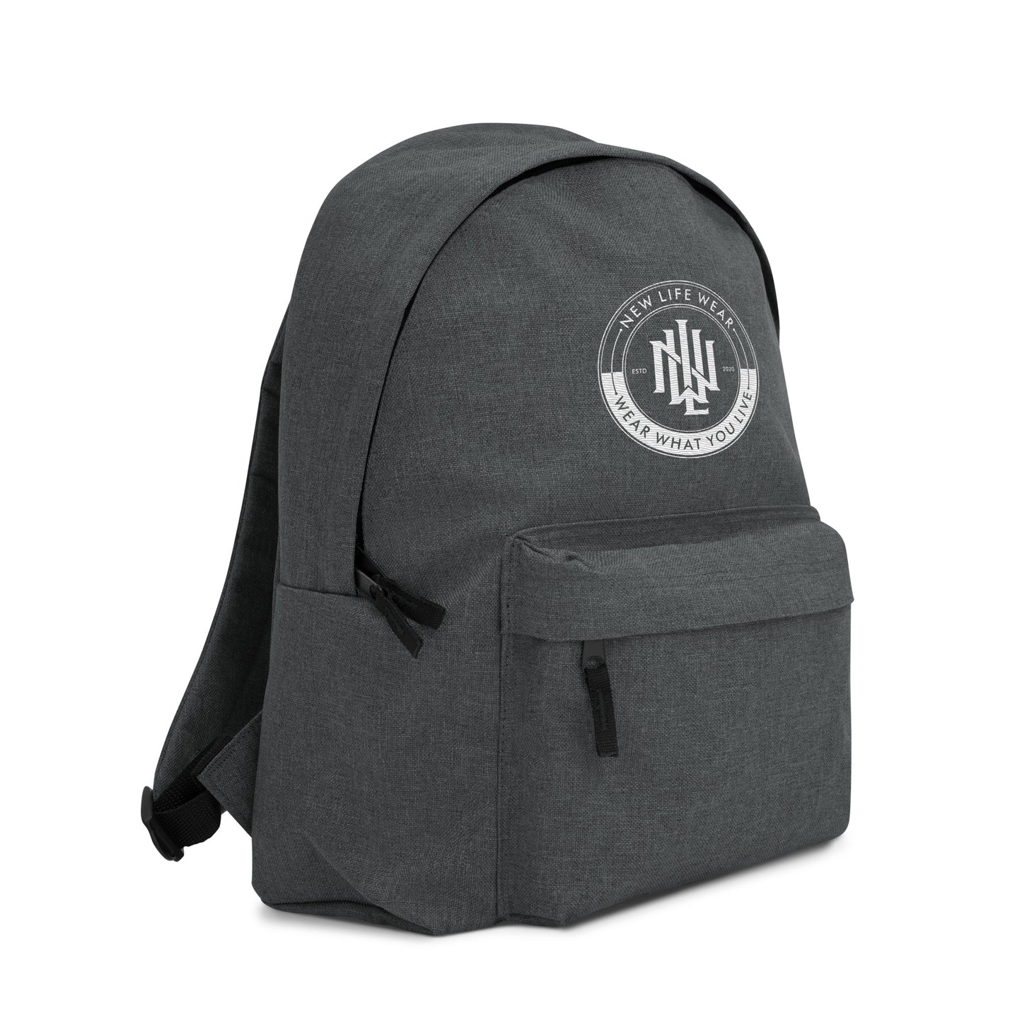 BRAND LOGO Embroidered Backpack