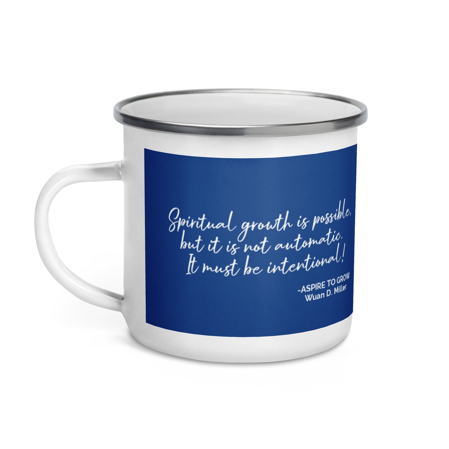 GROWTH MINDSET Enamel Mug