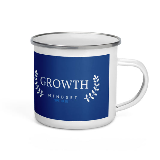 GROWTH MINDSET Enamel Mug