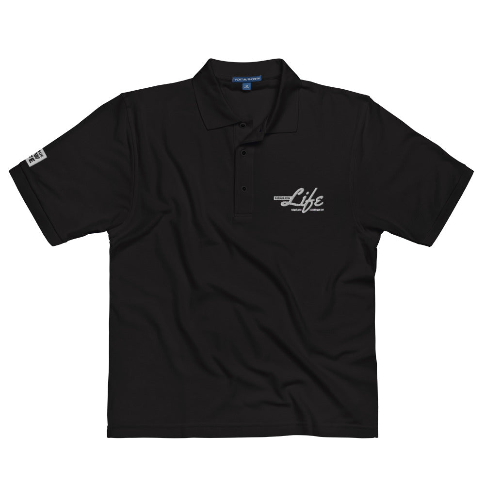 Pursue New Life Men's Premium Embroidered Polo