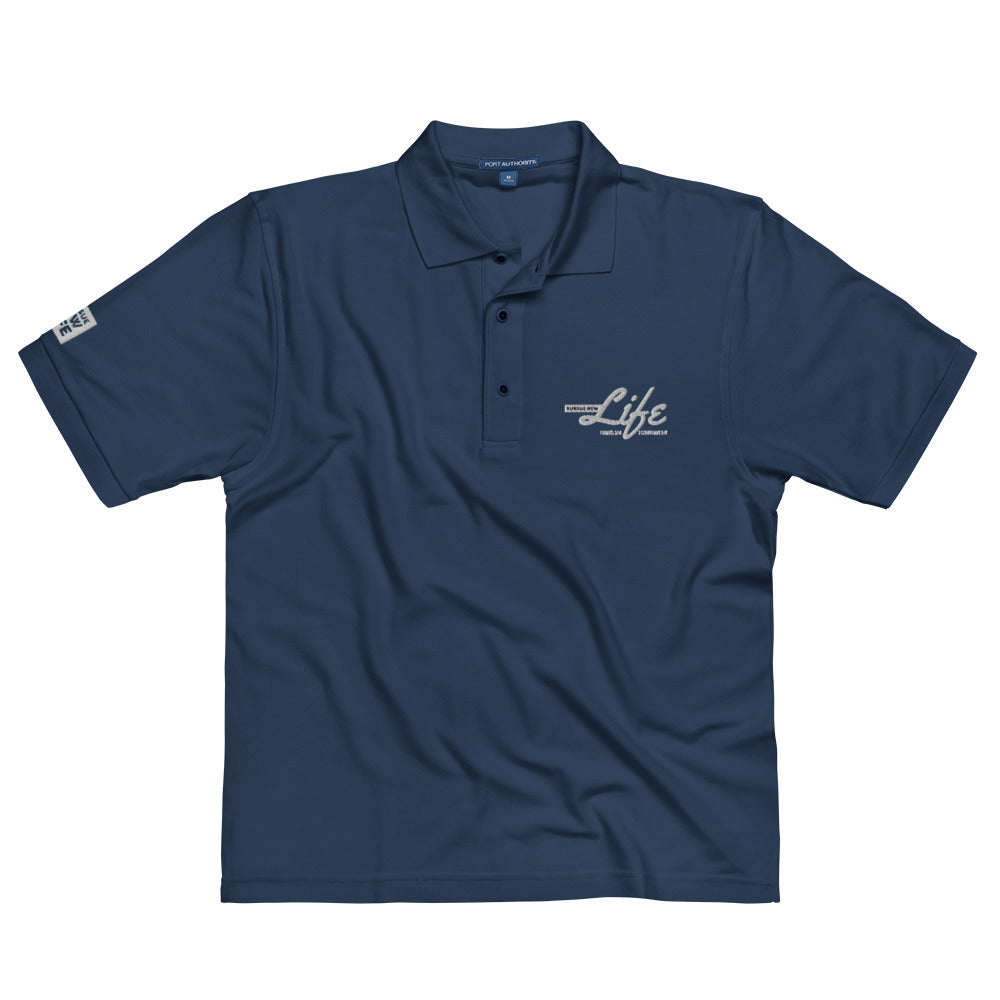 Pursue New Life Men's Premium Embroidered Polo