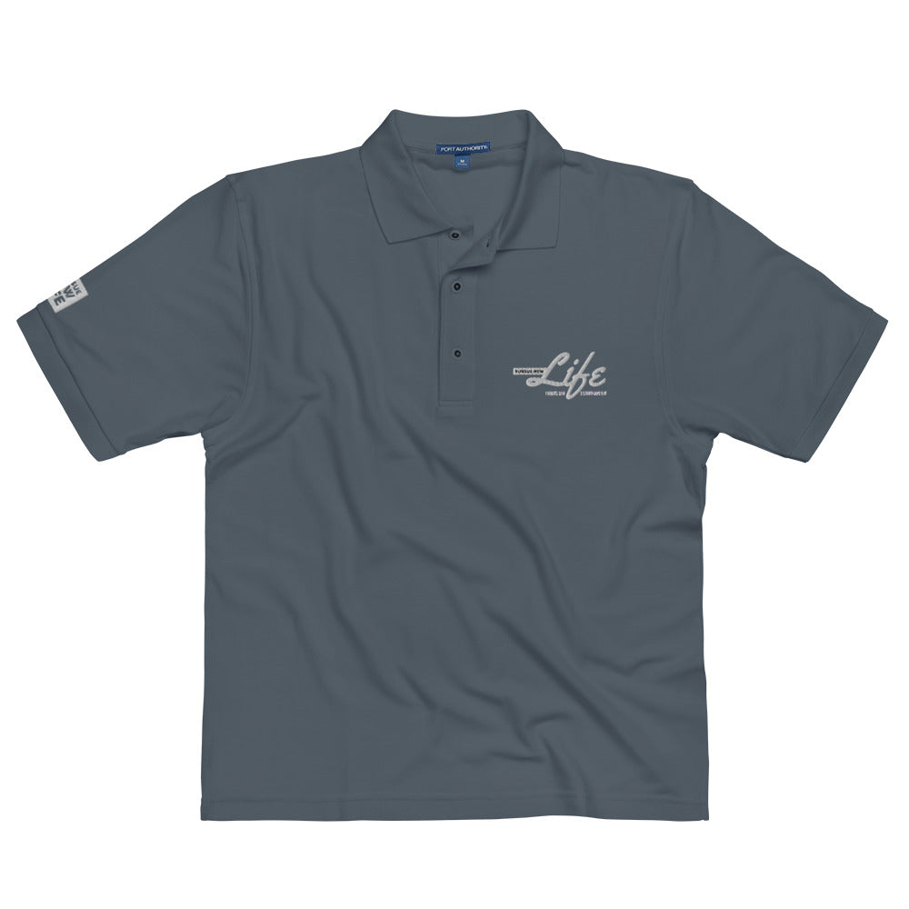 Pursue New Life Men's Premium Embroidered Polo