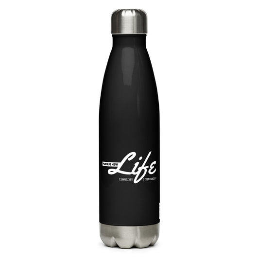 PURSUE NEW LIFE Stainless Steel Water Bottle