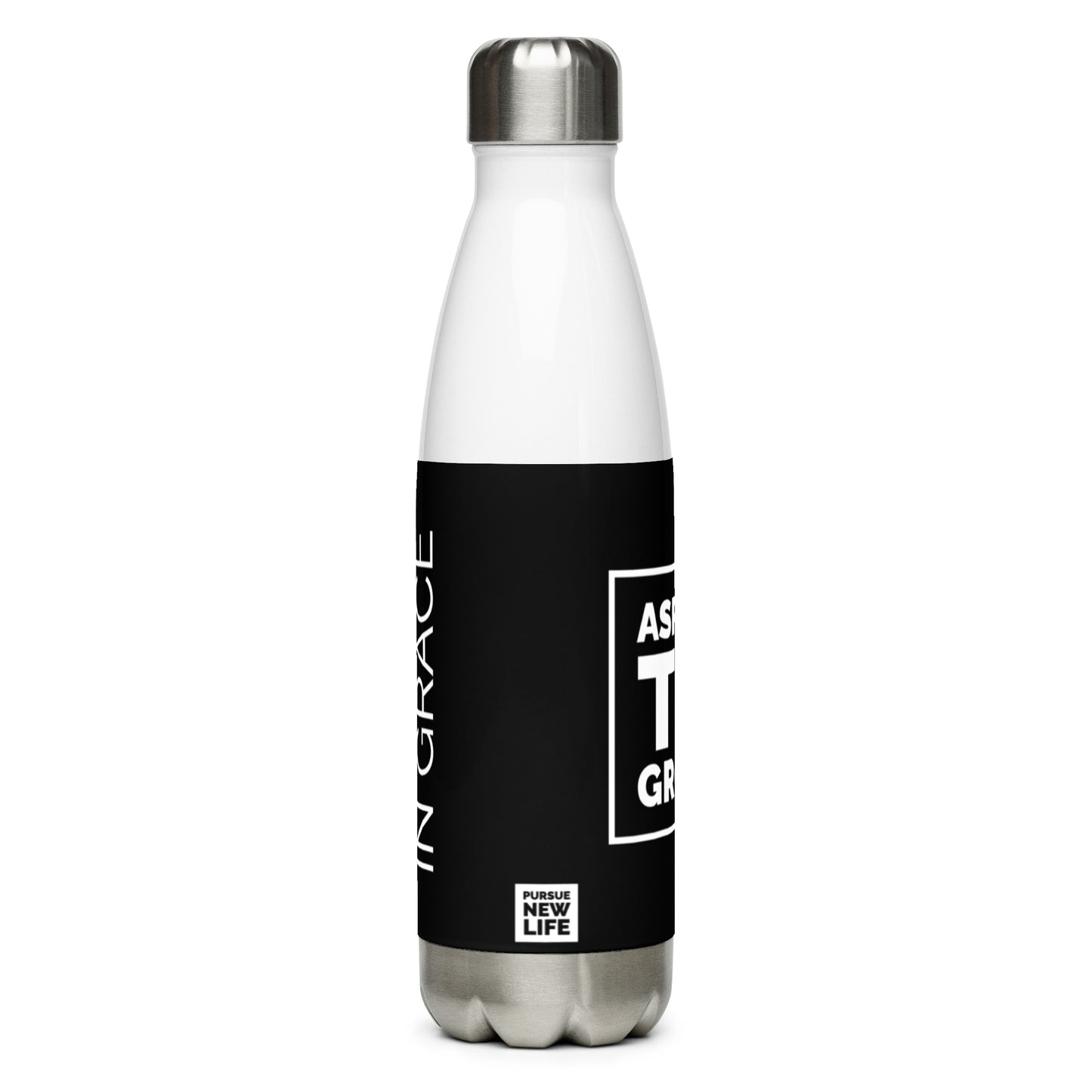 GROW IN GRACE Stainless Steel Water Bottle