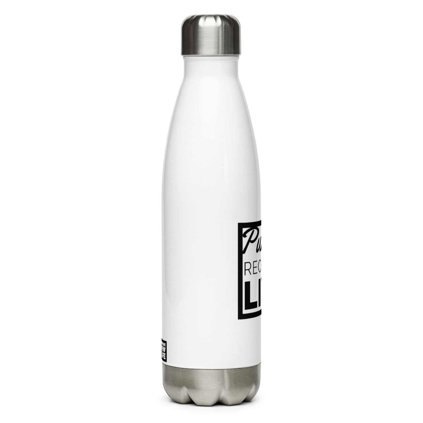 PURSUE RECOVER LIVE Stainless Steel Water Bottle