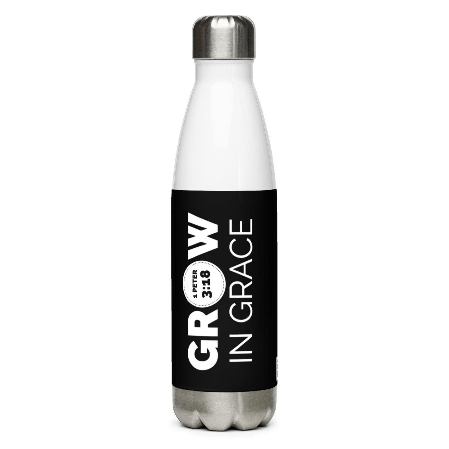 GROW IN GRACE Stainless Steel Water Bottle