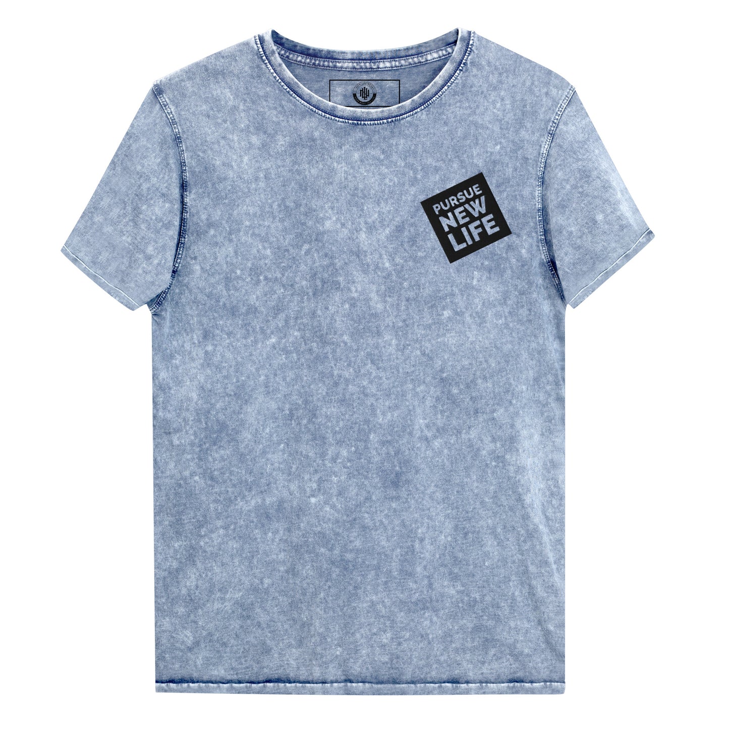 PURSUE NEW LIFE DENIM TEE