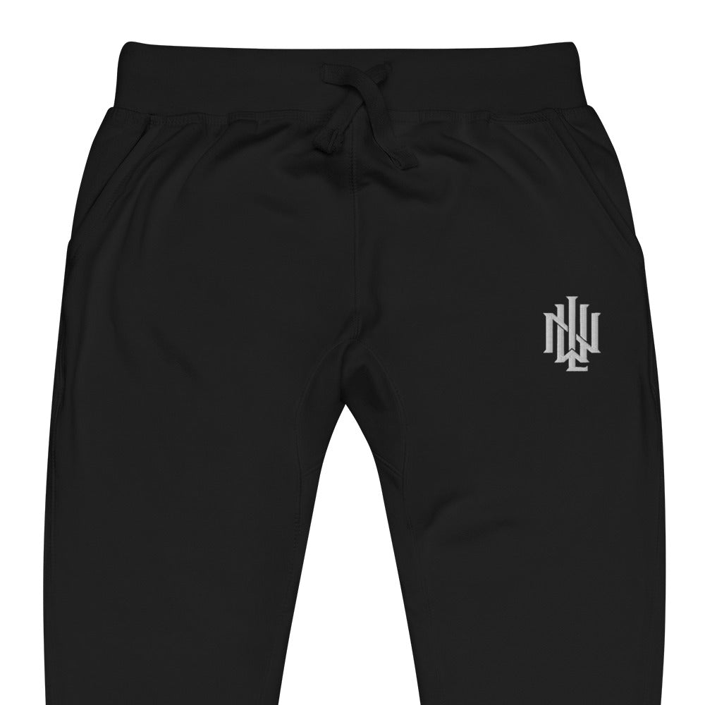 BRAND LOGO Unisex fleece sweatpants