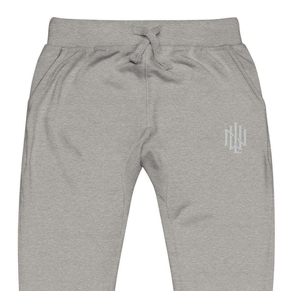 BRAND LOGO Unisex fleece sweatpants