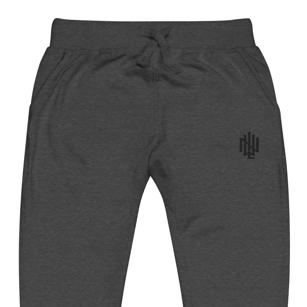 BRAND LOGO Unisex fleece sweatpants