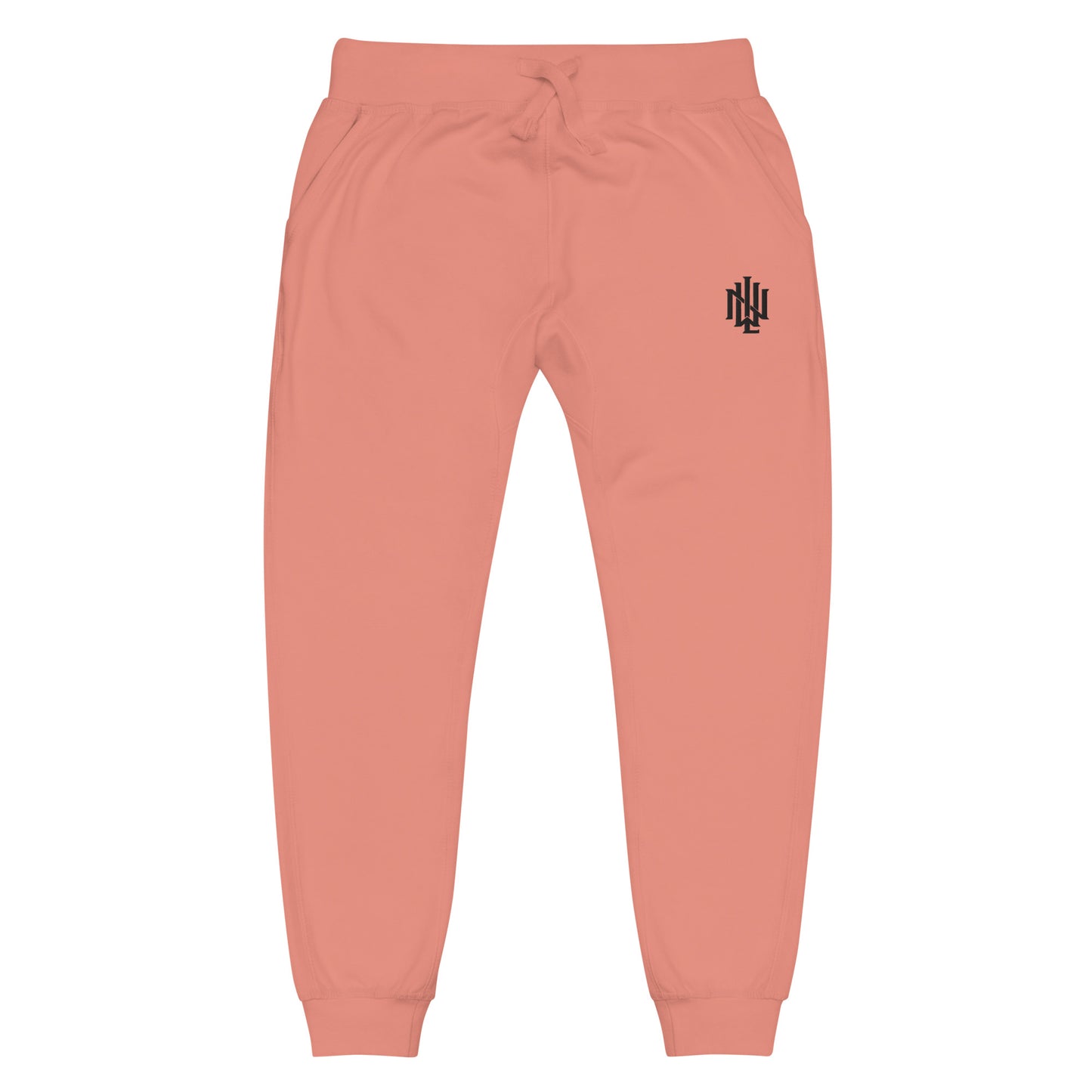 BRAND LOGO Unisex fleece sweatpants