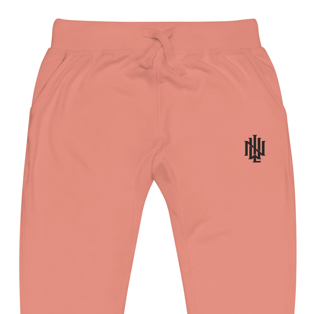 BRAND LOGO Unisex fleece sweatpants