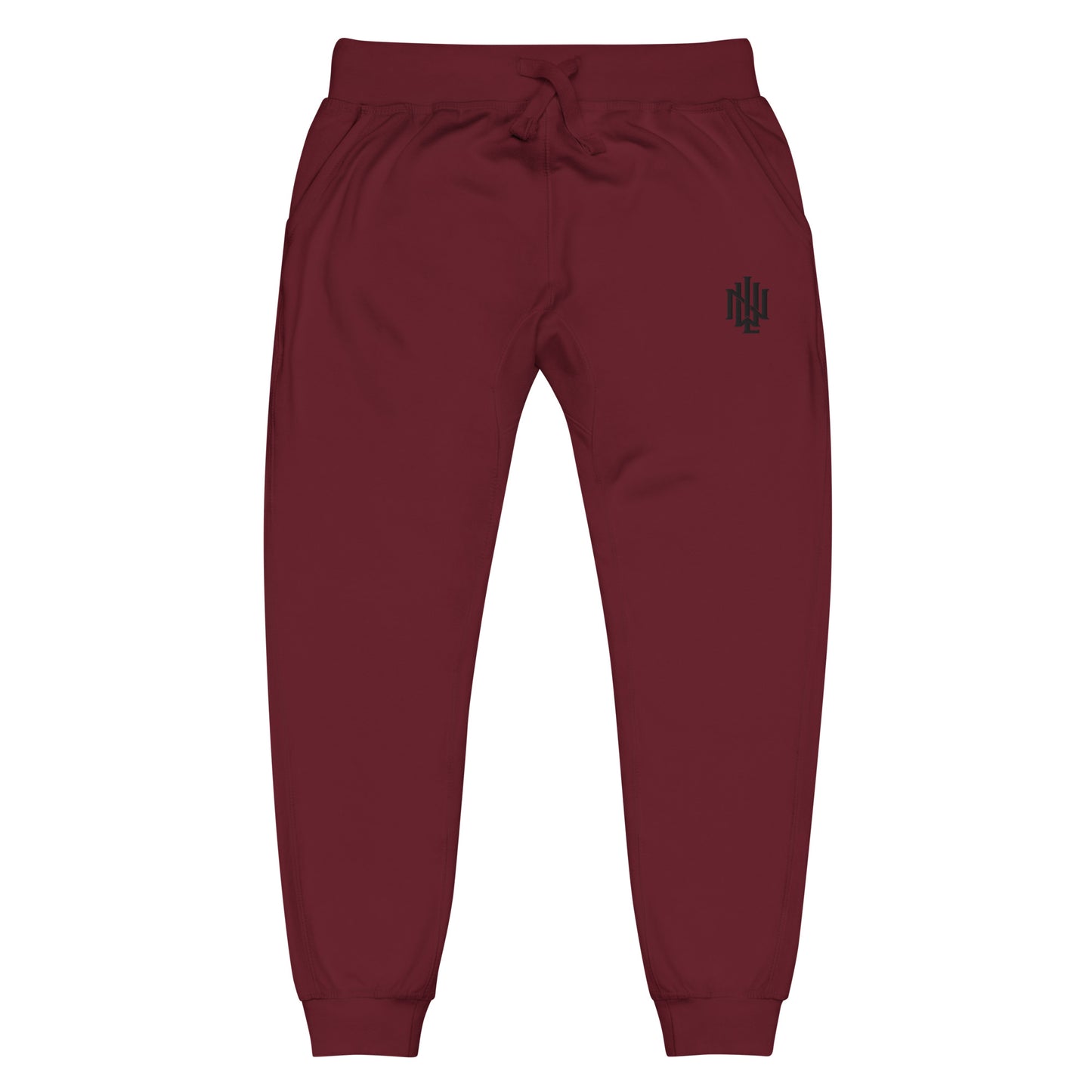 BRAND LOGO Unisex fleece sweatpants