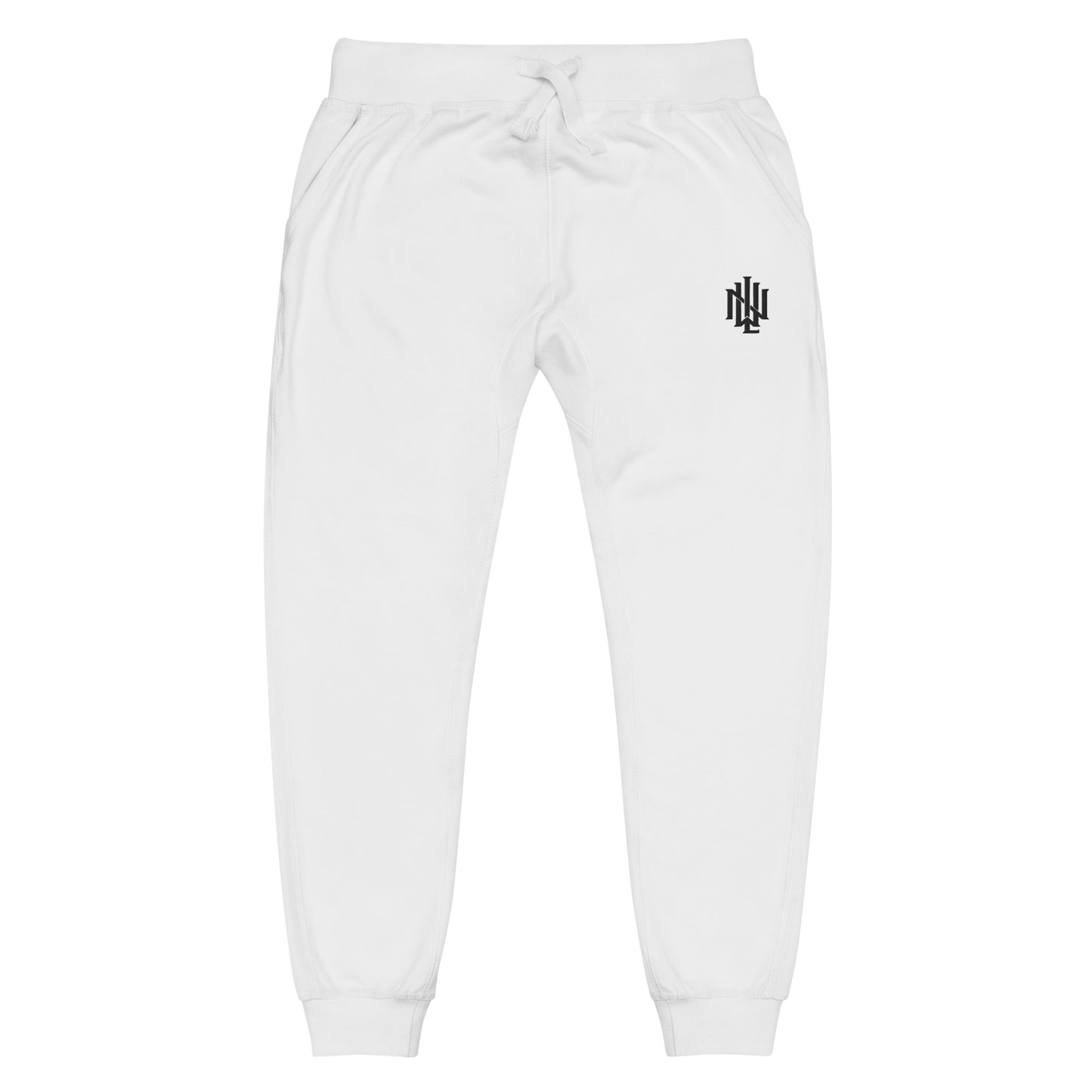 BRAND LOGO Unisex fleece sweatpants