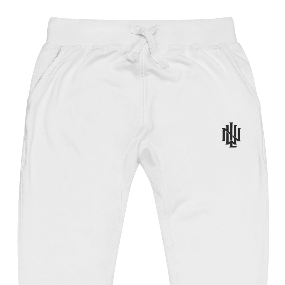 BRAND LOGO Unisex fleece sweatpants