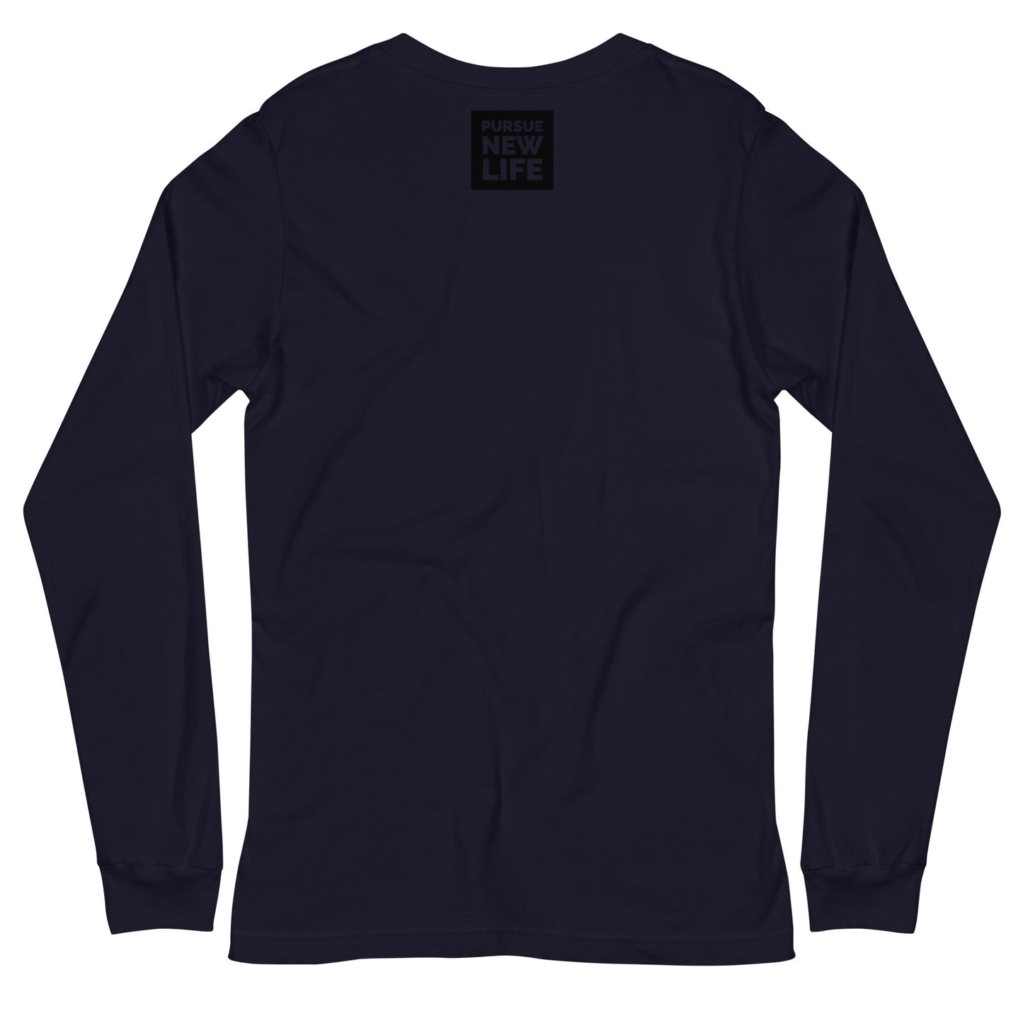 PURSUE RECOVER LIVE Unisex Long Sleeve Tee - BLK DTG