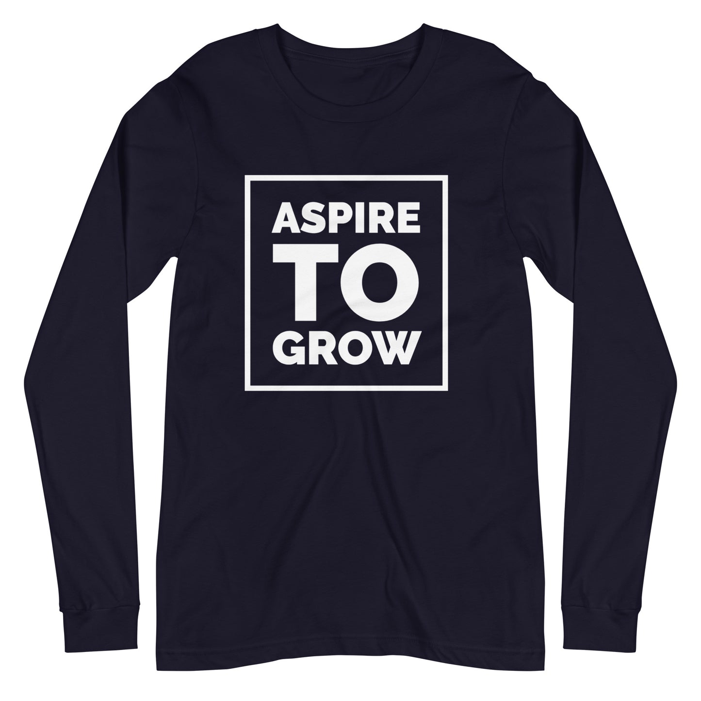 ASPIRE TO GROW BLOCK TEE