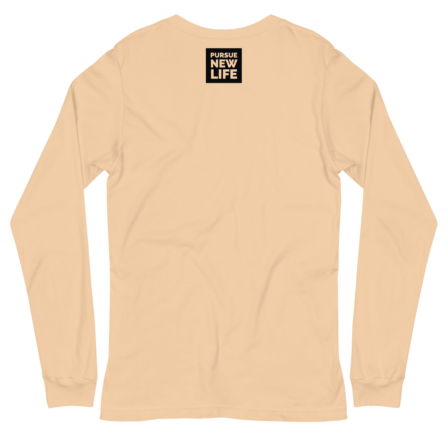 PURSUE RECOVER LIVE Unisex Long Sleeve Tee - BLK DTG