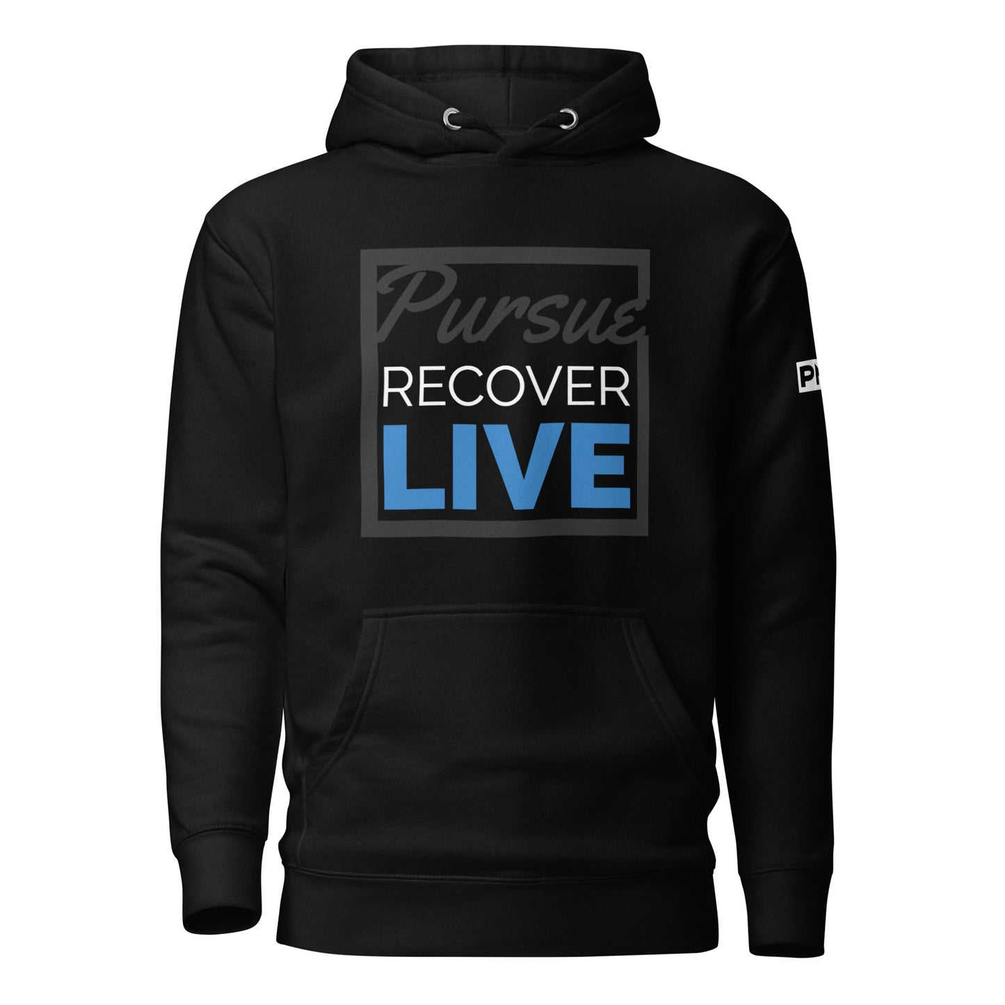 PURSUE RECOVER LIVE Unisex Hoodie DTG